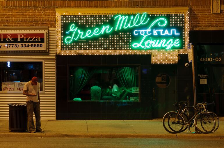 The Green Mill Cocktail Lounge, Chicago.