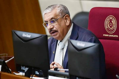 PGN en la Bicameral. Defensa de Salud Pública. Doctor Isaías Fretes, Ministro de Salud