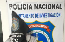 Richard Daniel Romero de 38 años sindicado como presunto autor del asesinato de Pedro Pascual Ocampos Acosta.