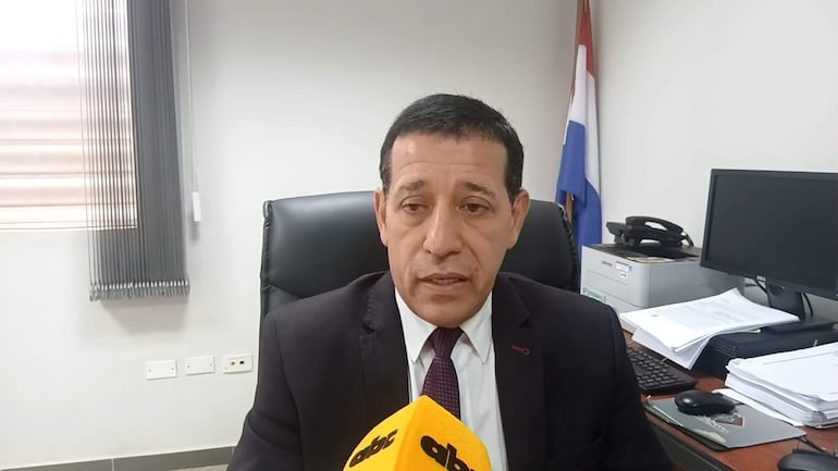 Abogado Celso Morales, fiscal antidrogas de Amambay.