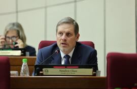 Natalicio Chase (ANR, HC). Foto. Prensa Senado.