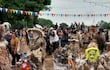 Una multitud de fieles acompañó la festividad en honor a San Francisco Solano en la compañía Minas de Emboscada.