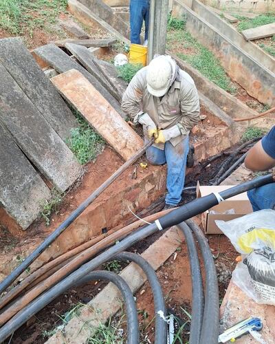 A las 23:38 del  sábado  se registró una avería en la salida de los alimentadores de 23.000 Voltios en la Subestación Luque.