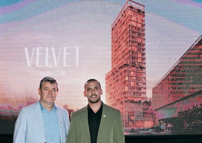 Nicolás Paredes, presidente, y Marcos Bertone, director comercial de Building Innovations.