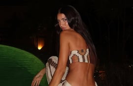 La mediática argentina Zaira Nara estuvo de visita en nuestro país.