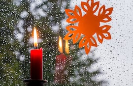 El día de Nochebuena empezó lluvioso y con mucha humedad.