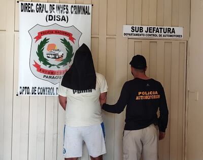 En un allanamiento realizado por personal de Control de Automotores de la Policía detuvieron a un hombre vinculado a dos asaltos.