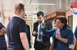 Juana Sosa, una de las víctimas de estafa a través de Mocipar, escrachó a Dany Durand por suspender una vez más la audiencia preliminar.