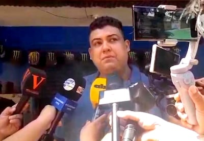 Abner Josías Santacruz Torres, víctima del asalto.