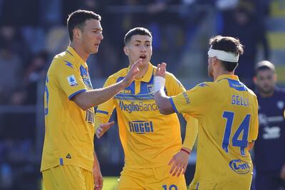 Frosinone derrotó al Cagliari