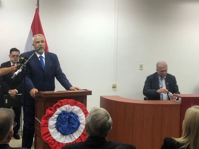 El fiscal adjunto Jorge Sosa García asumió este viernes la Fiscalía Adjunta de Alto Paraná.