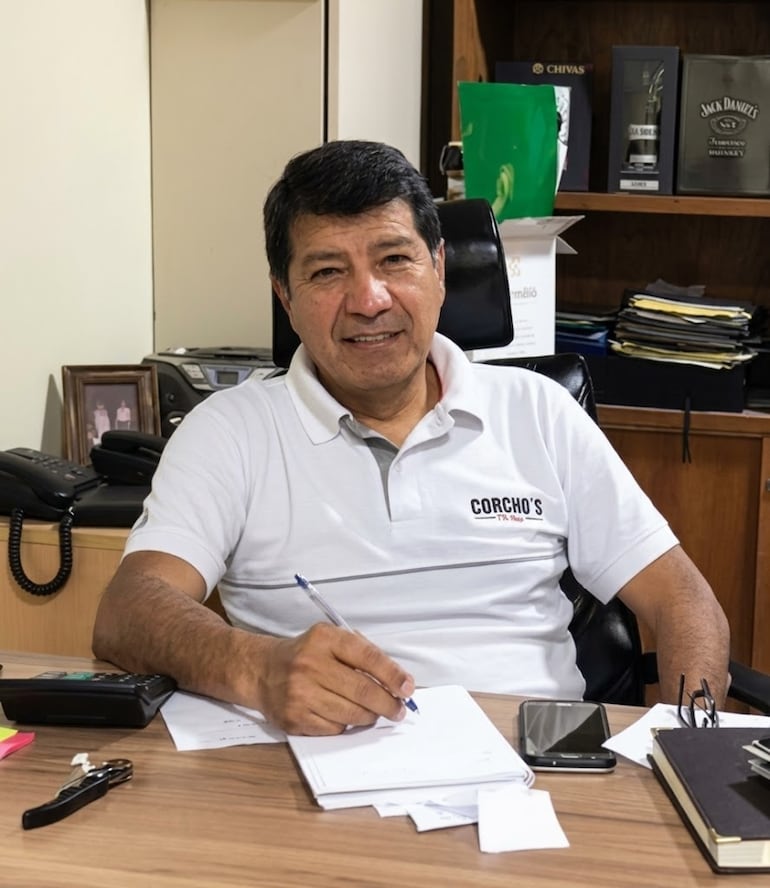Damián Fernández, presidente de la Asociación de Bodegueros del Paraguay (ABP).