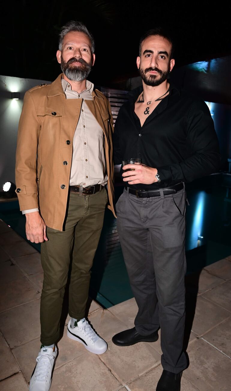 José Amarilla y Allan Avello.