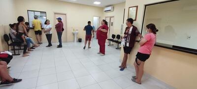 El Hospital de Atyrà tiene registra una importante cantidad de pacientes que acuden por enfermedades respiratorias.