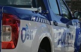 Imagen de referencia de una patrullera de la Policía de Córdoba, Argentina.