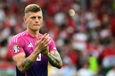 Toni Kroos (34 años), el máximo referente de la selección alamana.