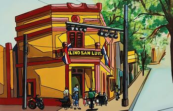 Una de las obras que formará parte de esta exposición colectiva.