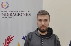 Luka Starcevic, criminal nacido en Servia, miembro de la mafia de los Balcanes, capturado en Paraguay y entregado a Brasil.