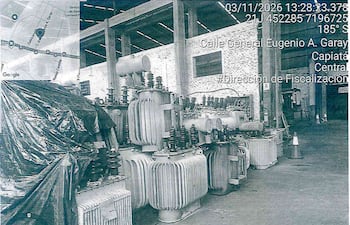 Foto del depósito cuestionado que consta en el expediente del Mades.