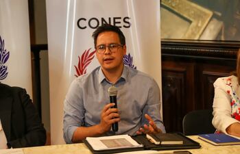 El titular del Cones, Federico Mora.