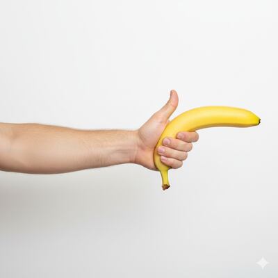 Imagen ilustrativa generada con IA, de una banana.