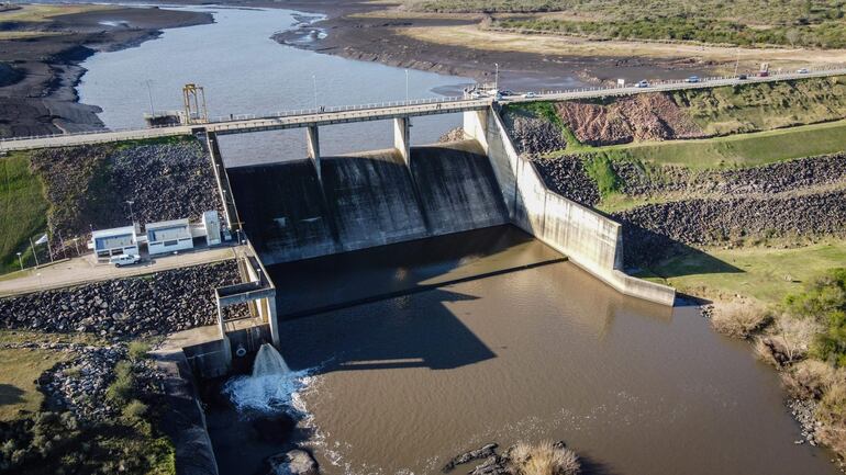 Represa Paso Severino, en Canelones (Uruguay). 