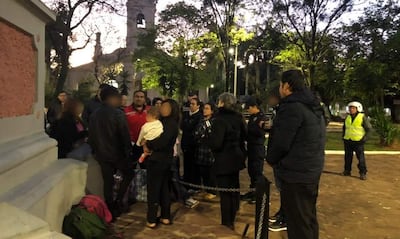 Operativo interinstitucional rescató a ocho niños indígenas en situación de calle en Villarrica.