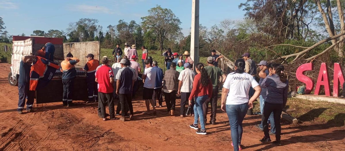 San Pedro: afectados por temporal piden agilizar asistencia de la SEN