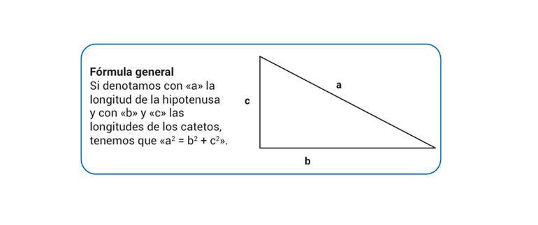Triángulos rectángulos. Teorema de Pitágoras