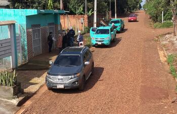 Cuadrillas de la ANDE durante una intervención.