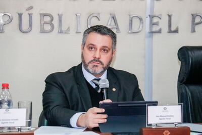 Manuel Doldán, fiscal de Asuntos Internacionales del Ministerio Público.