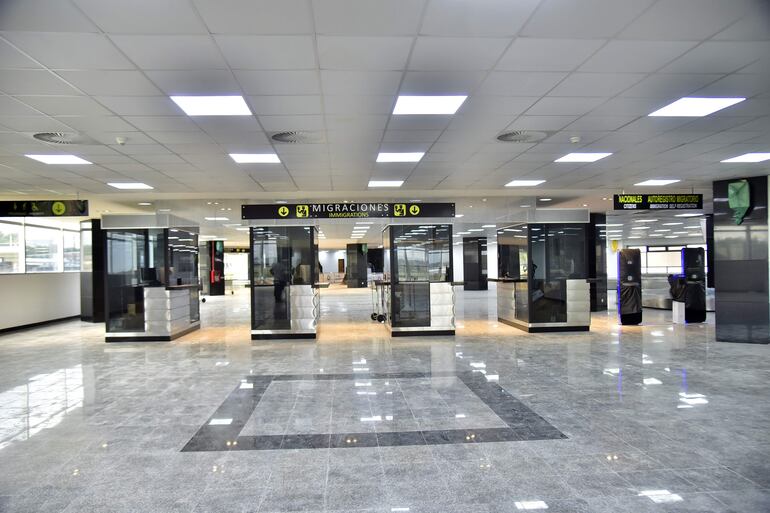 De la DNCP depende si se habilita o no en breve la zona mejorada del aeropuerto. 