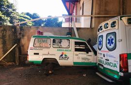 Ambulancias del SEME, inoperativas.