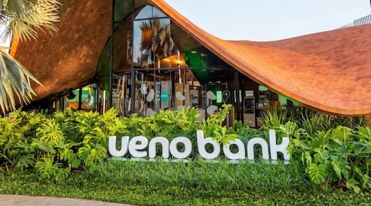 Local de UENO Bank.