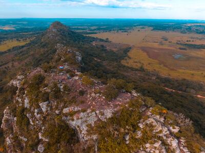 El Cerro Dos de Oro cuenta con amplio espacio para la recreación de los visitantes