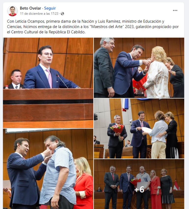 Silvio Beto Ovelar trató de mediocres a docentes que utilizó durante su campaña para ser senador.