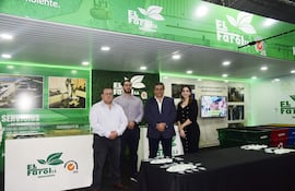 José Vega, Hugo Centurión, Blas Lanzoni y Laura Cañete.