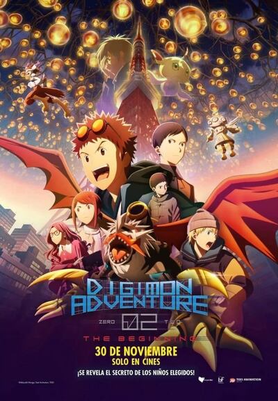 Digimon Adventure 02 el comienzo película