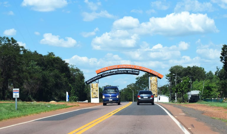 La DNCP investigará la construcción del pórtico de entrada y otras obras de la gestión del exintendente Emmanuel Morán (Alianza Yo Creo).