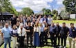 Autoridades partidarias del PLRA reunidas.