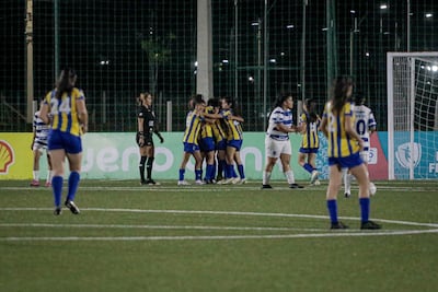 Las auriazules vencieron a Sportivo 2 de Malo 4-0