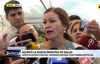 Video: Asumió la nueva Ministra de Salud