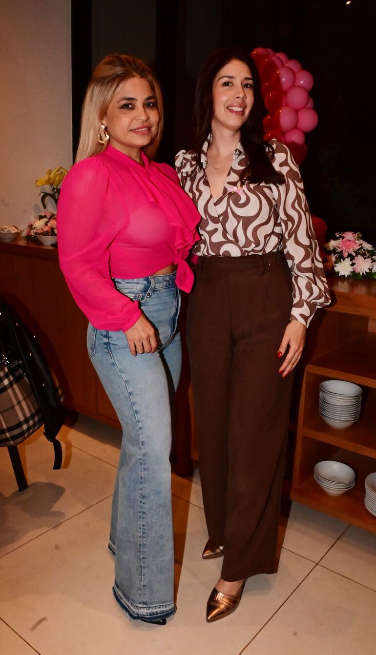 Alicia Melgarejo y Leticia Villalba.