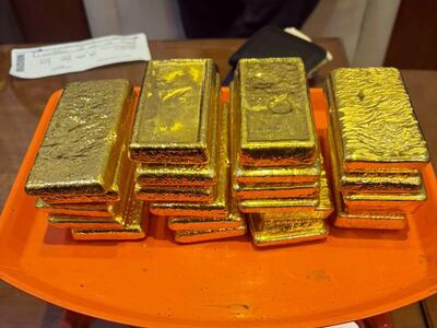 Incautan 22 kilos de lingotes de oro en el aeropuerto Silvio Pettirossi