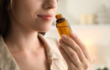 Concepto de aromaterapia.