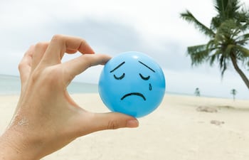 Estrés en vacaciones.