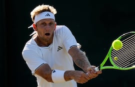 Alejandro Davidovich Fokina (27 años) avanza en Chengdú, China.