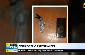 Detenido tras asaltar a conductores de Uber