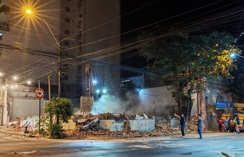 La casona histórica quedó completamente demolida y desde la SNC confirman que fue un "atropello".