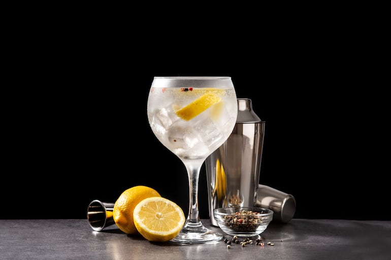 Gin tonic.